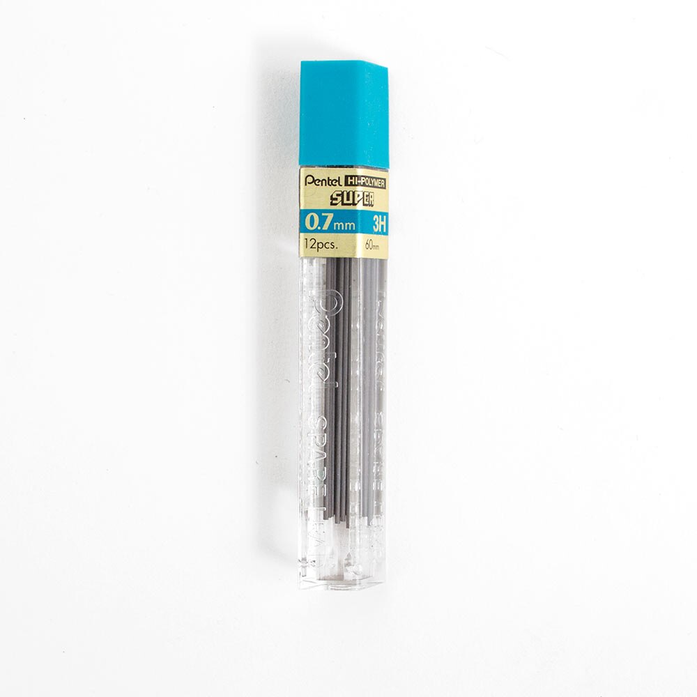 Pentel, Refills, Art & School, Lead, 0.7mm, 86450, 3H
